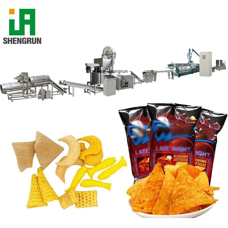 Doritos Snack -elintarvikkeiden tuotantolinja